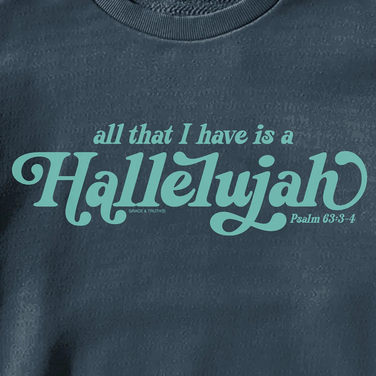 ASW5423 Kerusso Women's All That I Have is A Hallelujah Sweatshirt 0