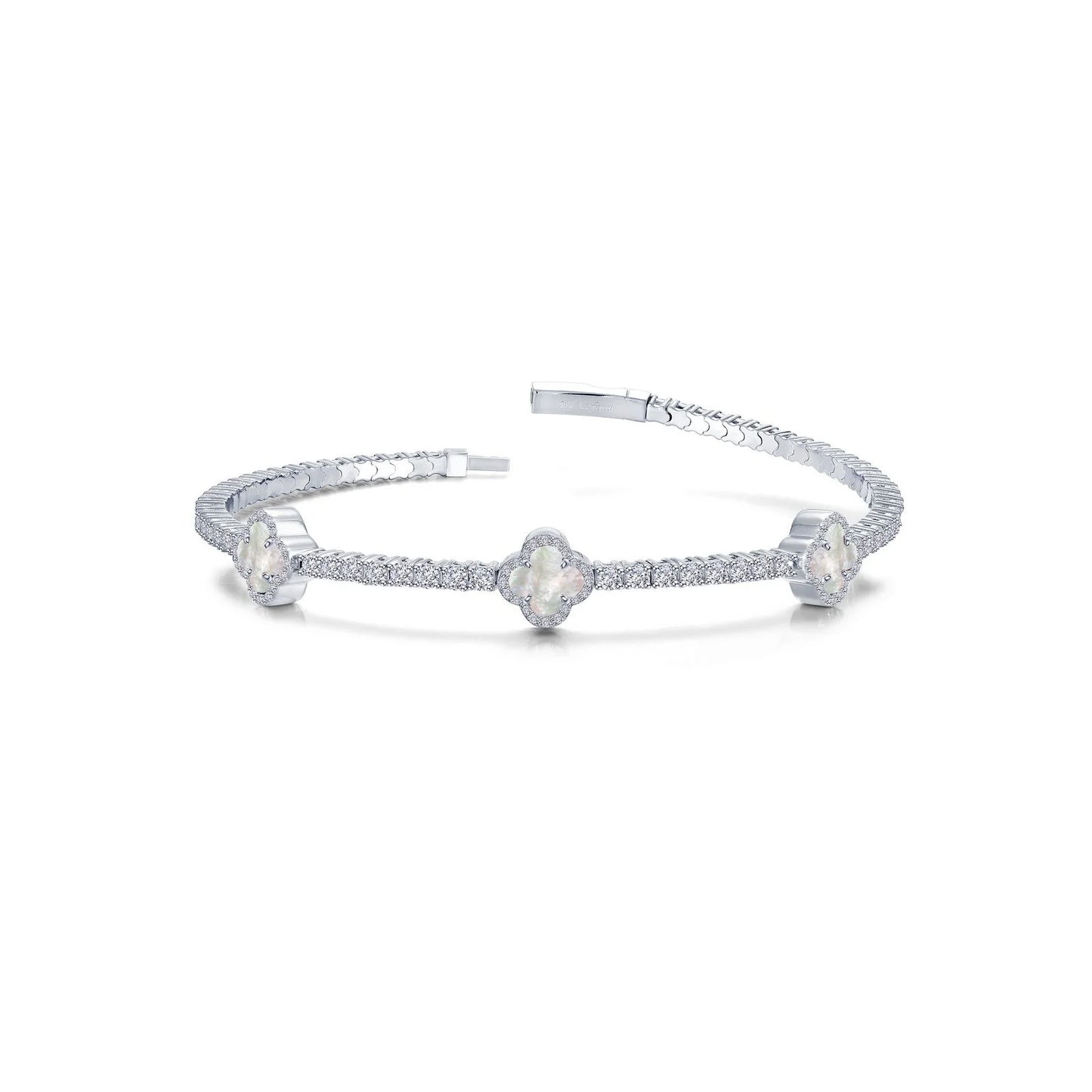 B0190MPP68 Lafonn Bracelet Sterling Silver FLX BMG 2.4CTW FW