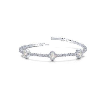B0190MPP68 Lafonn Bracelet Sterling Silver FLX BMG 2.4CTW FW