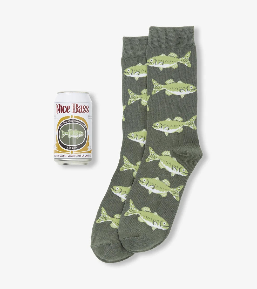 BC1FIFI152 Nice Bass Men's Beer Can Socks 0