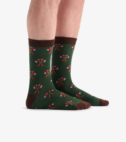 BC1WCAX001 Men's Woodcutters Ale Beer Can Socks 0