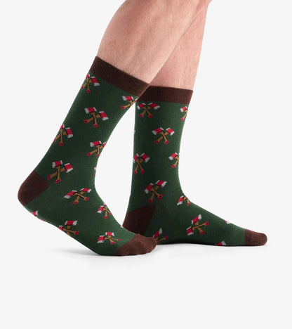 BC1WCAX001 Men's Woodcutters Ale Beer Can Socks 0