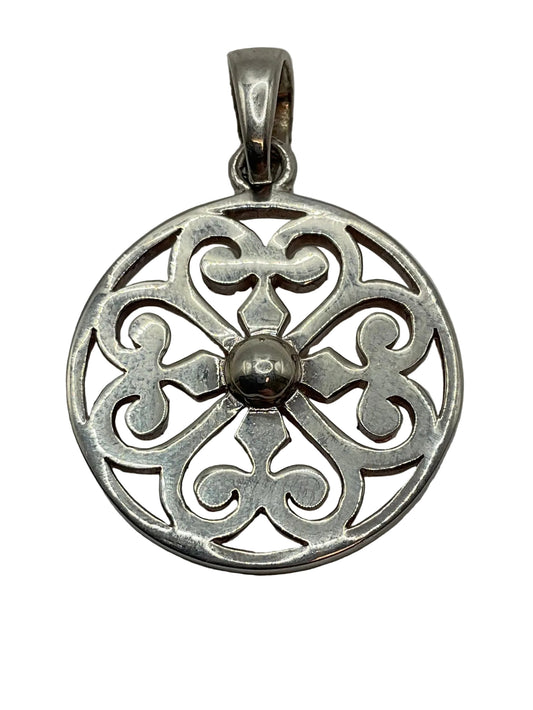 740 DER P184 Southern Gates Sterling Silver Pendant 0
