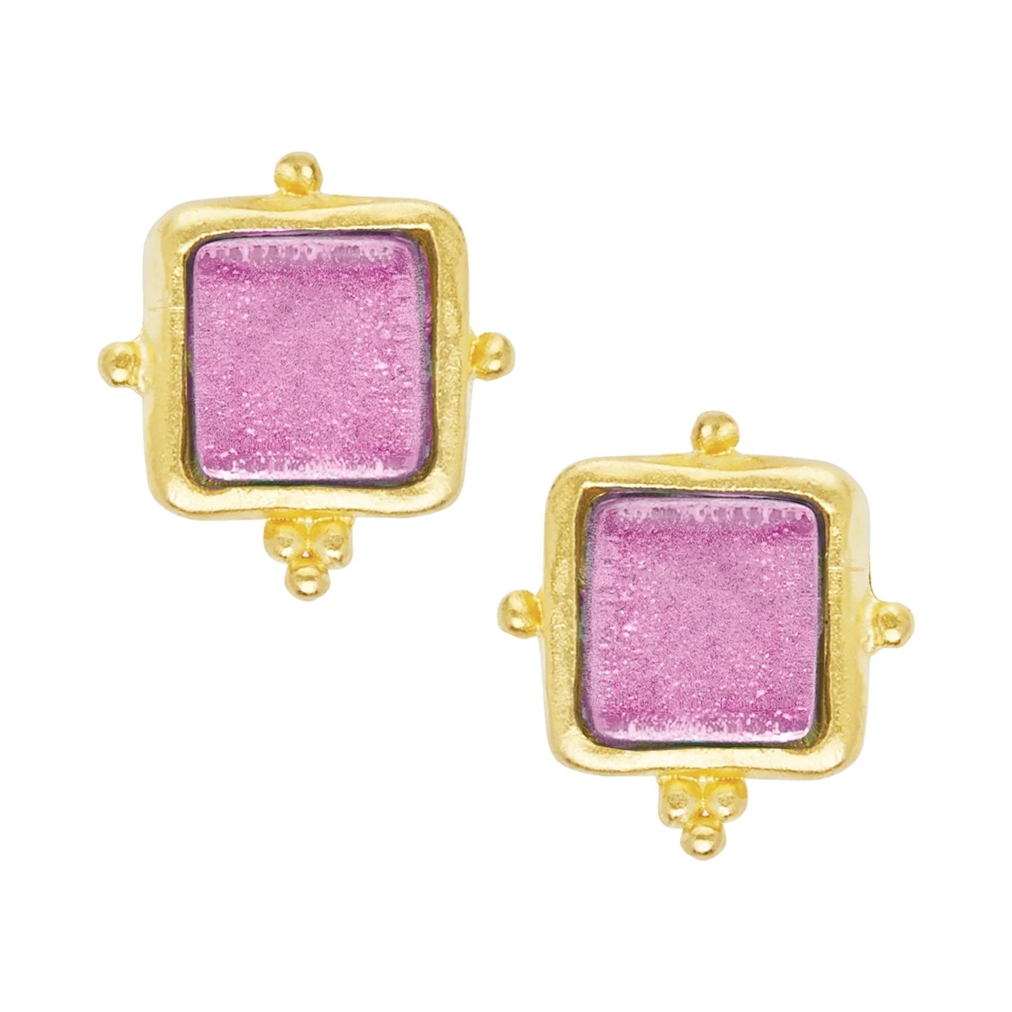 Susan Shaw Gold Plated Madeline Studs