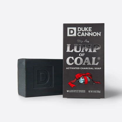 BSBA_COAL10A Duke Cannon Lump of Coal Big Ass Brick of Soap® Bergamot + Black Pepper 0