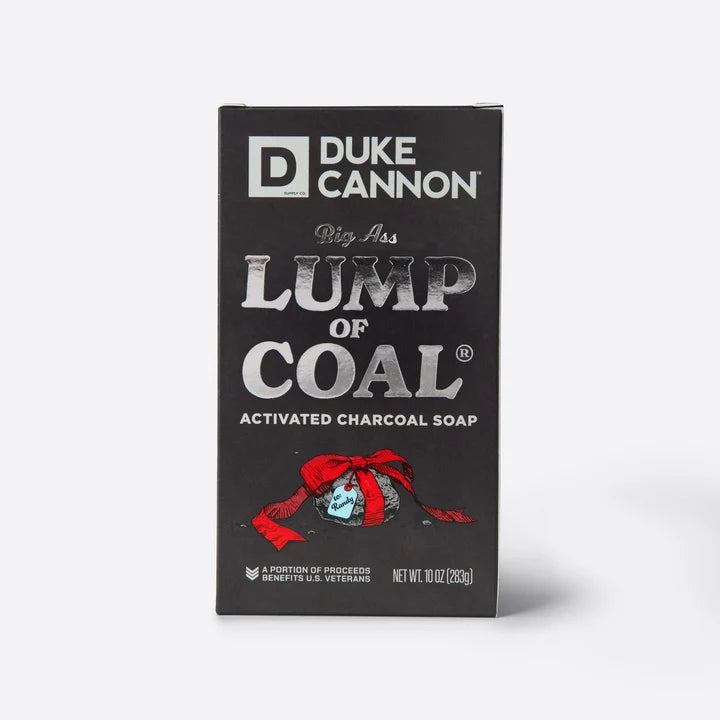BSBA_COAL10A Duke Cannon Lump of Coal Big Ass Brick of Soap® Bergamot + Black Pepper 0