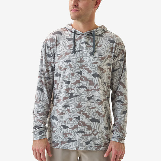 PH-TDESC Burlebo Performance Hoodie - Topo Desert Camo