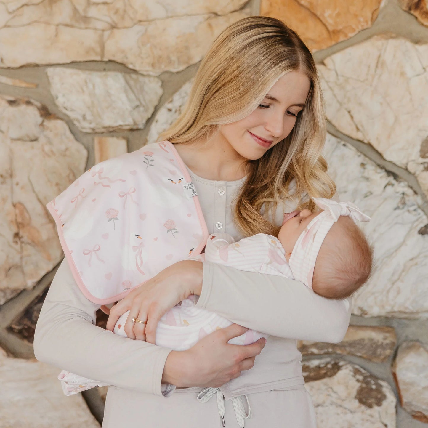 CP-BUCL-0376-NSZ Copper Pearl Katerina Premium Burp Cloths
