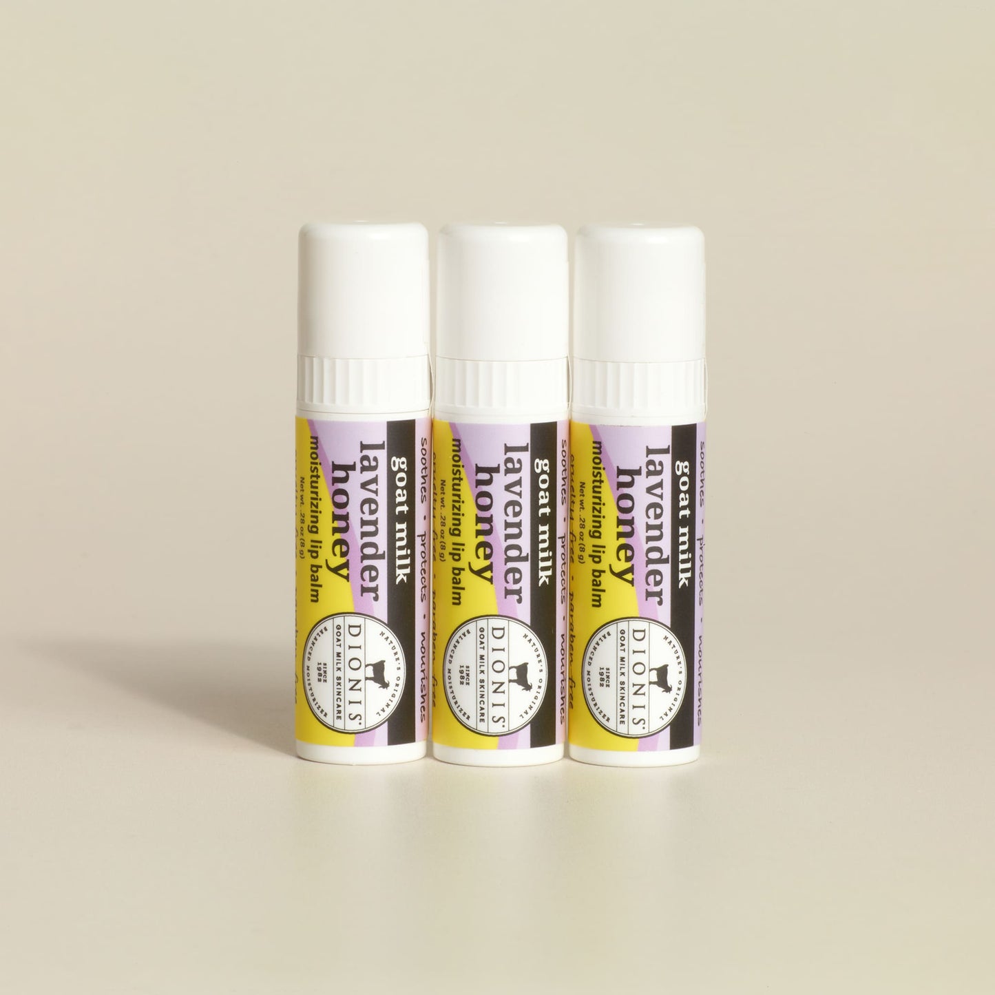 C60175 Dionis Goat Milk Lip Balm in Lavender Honey