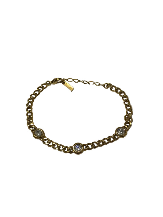 406538 Chansutt Pearls Avery Bracelet Waterproof 18k Plated Stainless Steel Water Resistant Lifetime Warranty
