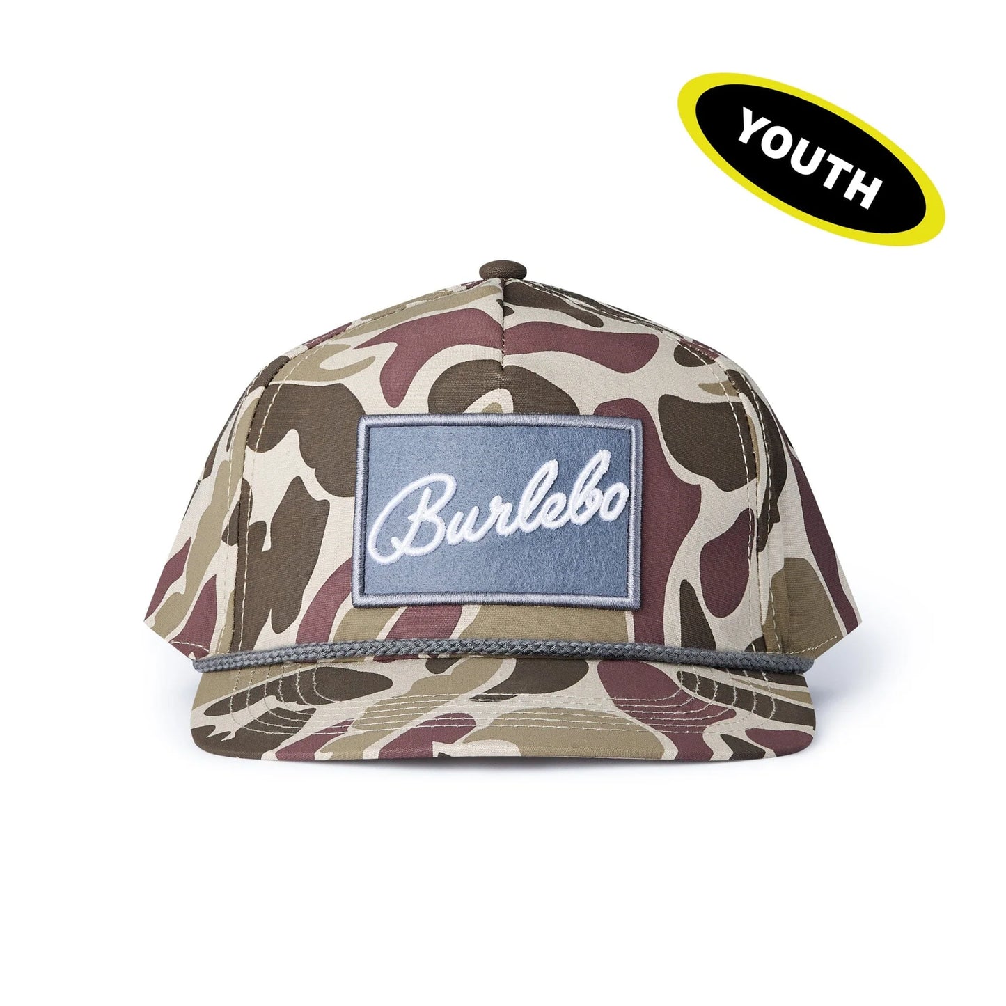 YC-GPC Burlebo Grey Patch Youth Cap