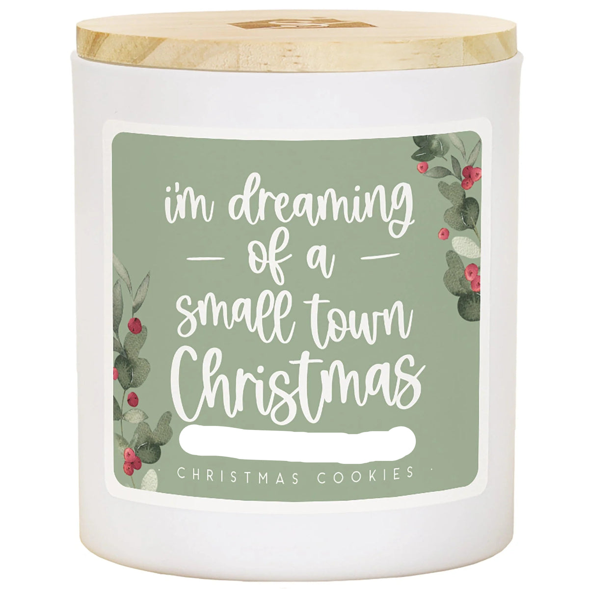 CDL1851 Sincere Surroundings Small Town Christmas Christmas Soy-Based Candle 0