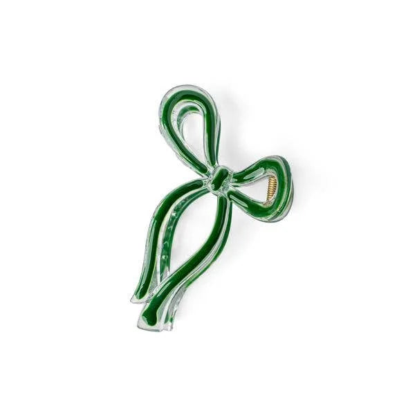 XCRBC24 Crush Christmas Bow What Fun Claw Clip 0