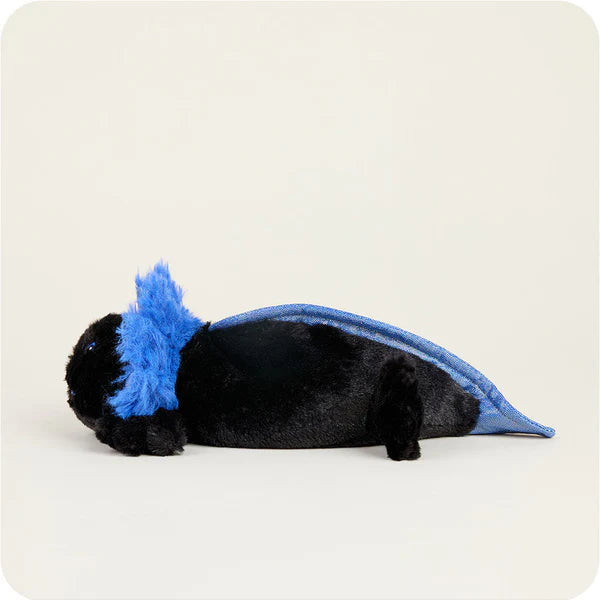 CPJ-AXO-BLK Warmies Black Axolotl Warmies Junior