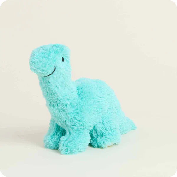 CPJ-DIN-5 Warmies TEAL LONF NCK DINO JR