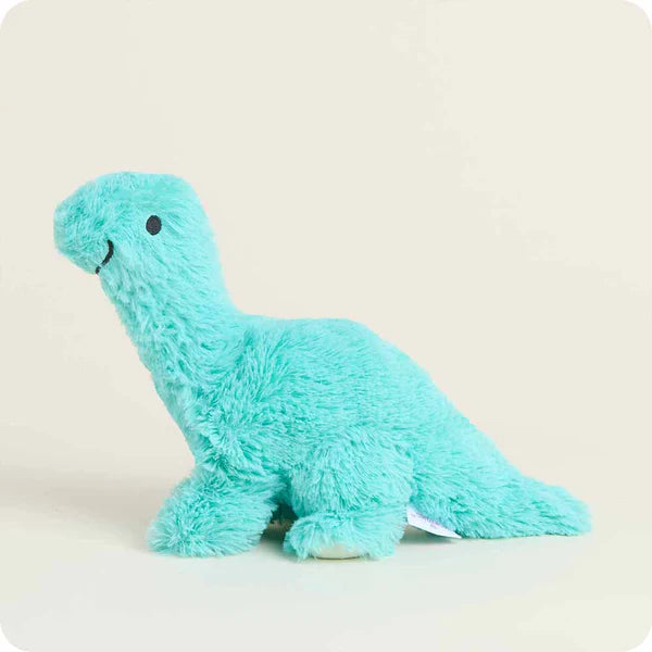 CPJ-DIN-5 Warmies TEAL LONF NCK DINO JR