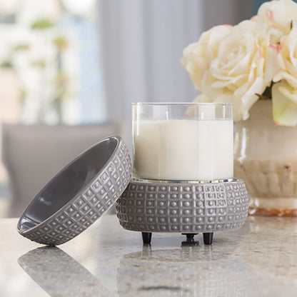 CWDSLE Candle Warmers Slate 2-In-1 Classic Fragrance Warmer 0