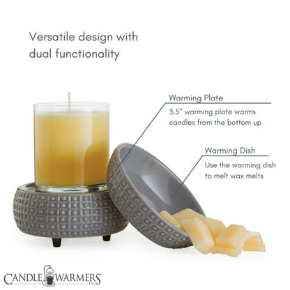 CWDSLE Candle Warmers Slate 2-In-1 Classic Fragrance Warmer 0