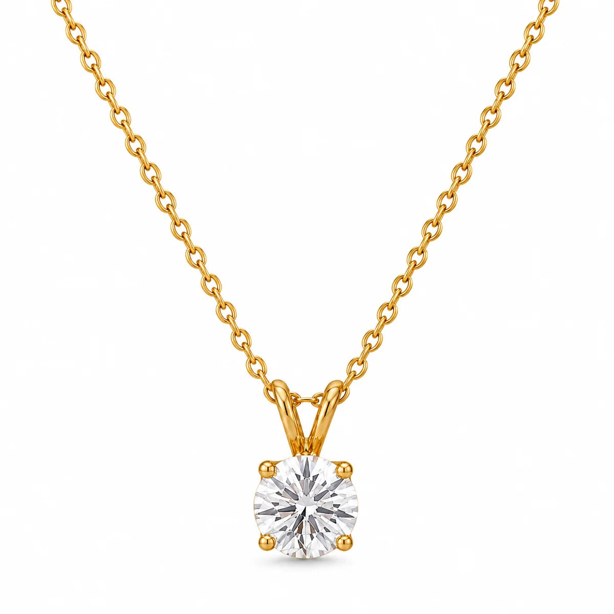 321 Ellie Vail Waterproof Gold-Plated Stainless-Steel Lillian Necklace