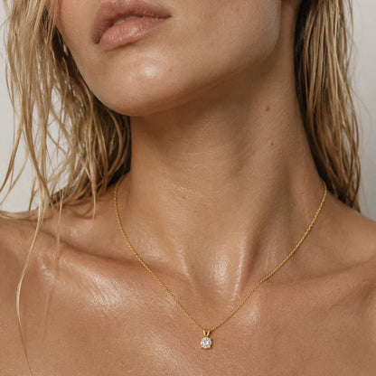321 Ellie Vail Waterproof Gold-Plated Stainless-Steel Lillian Necklace