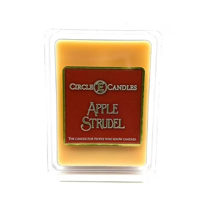 Circle E Candles 3oz Wax Melt Tart Apple Strudel Scent Pack of 6 Tarts Made in USA