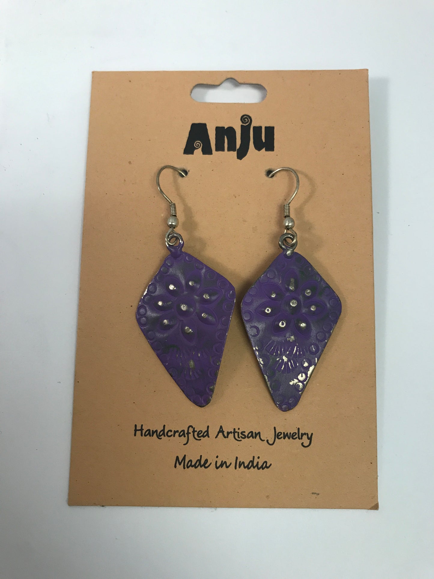 EP327 Silver Patina Earrings