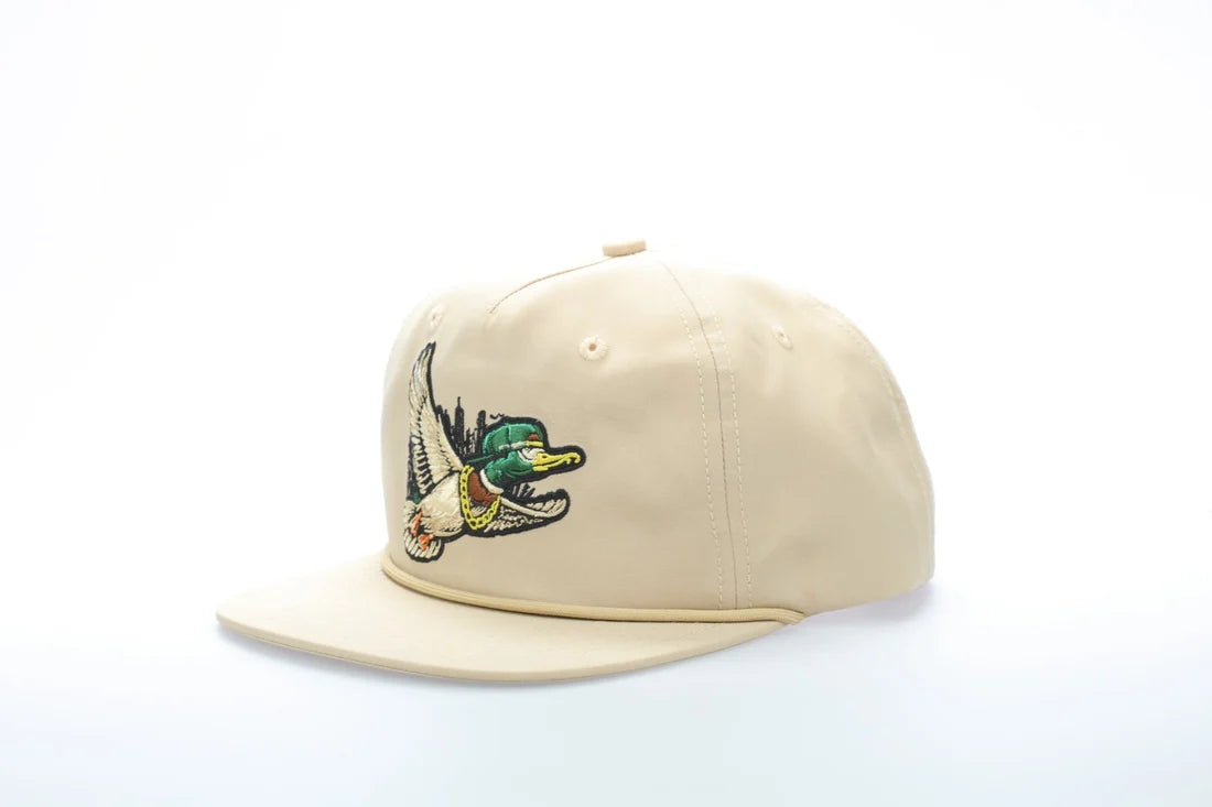 Old South Straight Outta the Pond - Trucker Hat Tan 0