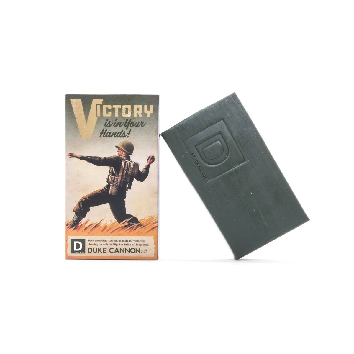 BSBA-VICT10 Duke Cannon Supply Co. 10oz Big A Brick Of Soap- Victory 0