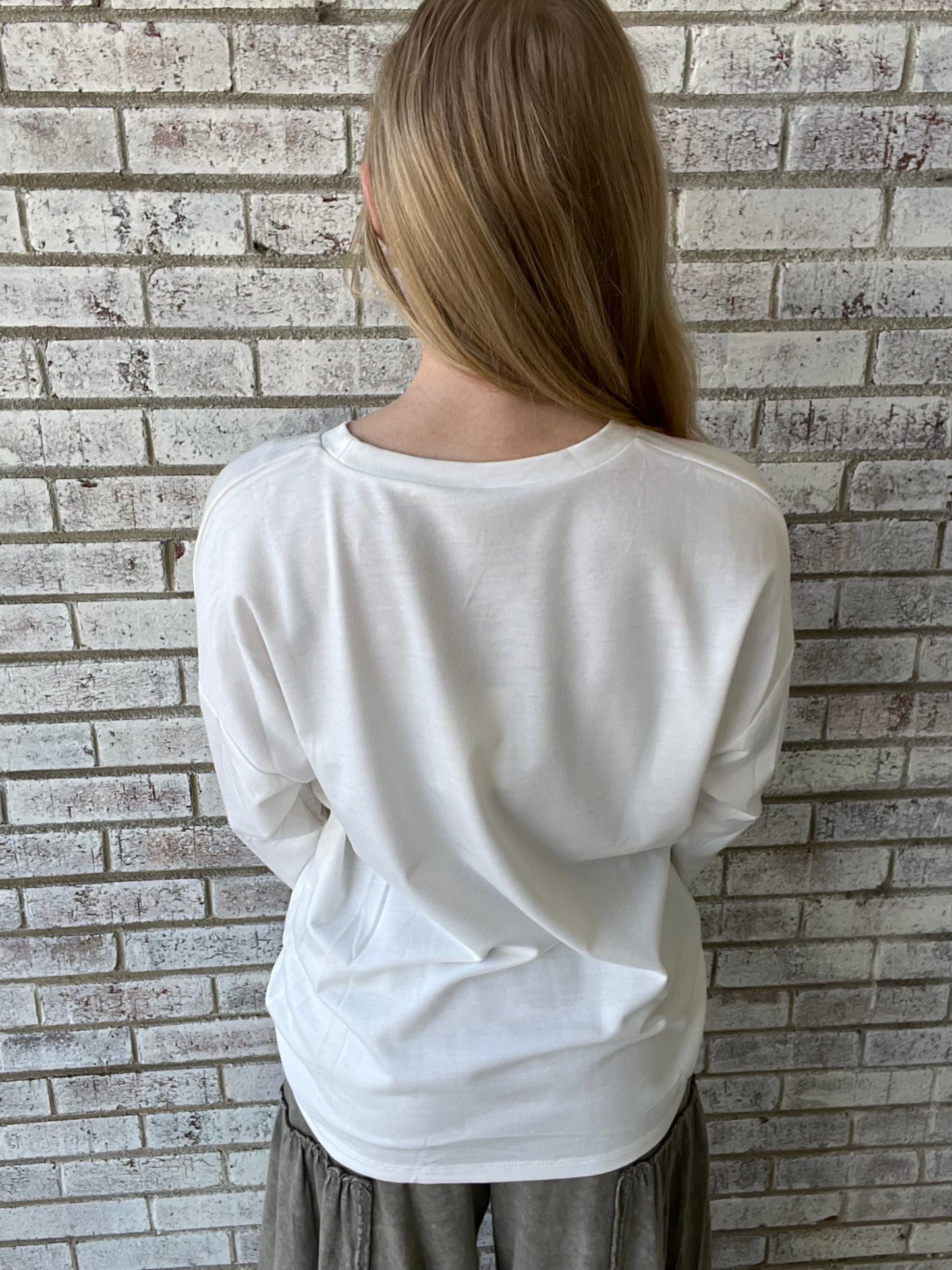 8004B-WT-RDO Grace & Emma Rodeo Long Sleeve Sweatshirt 0