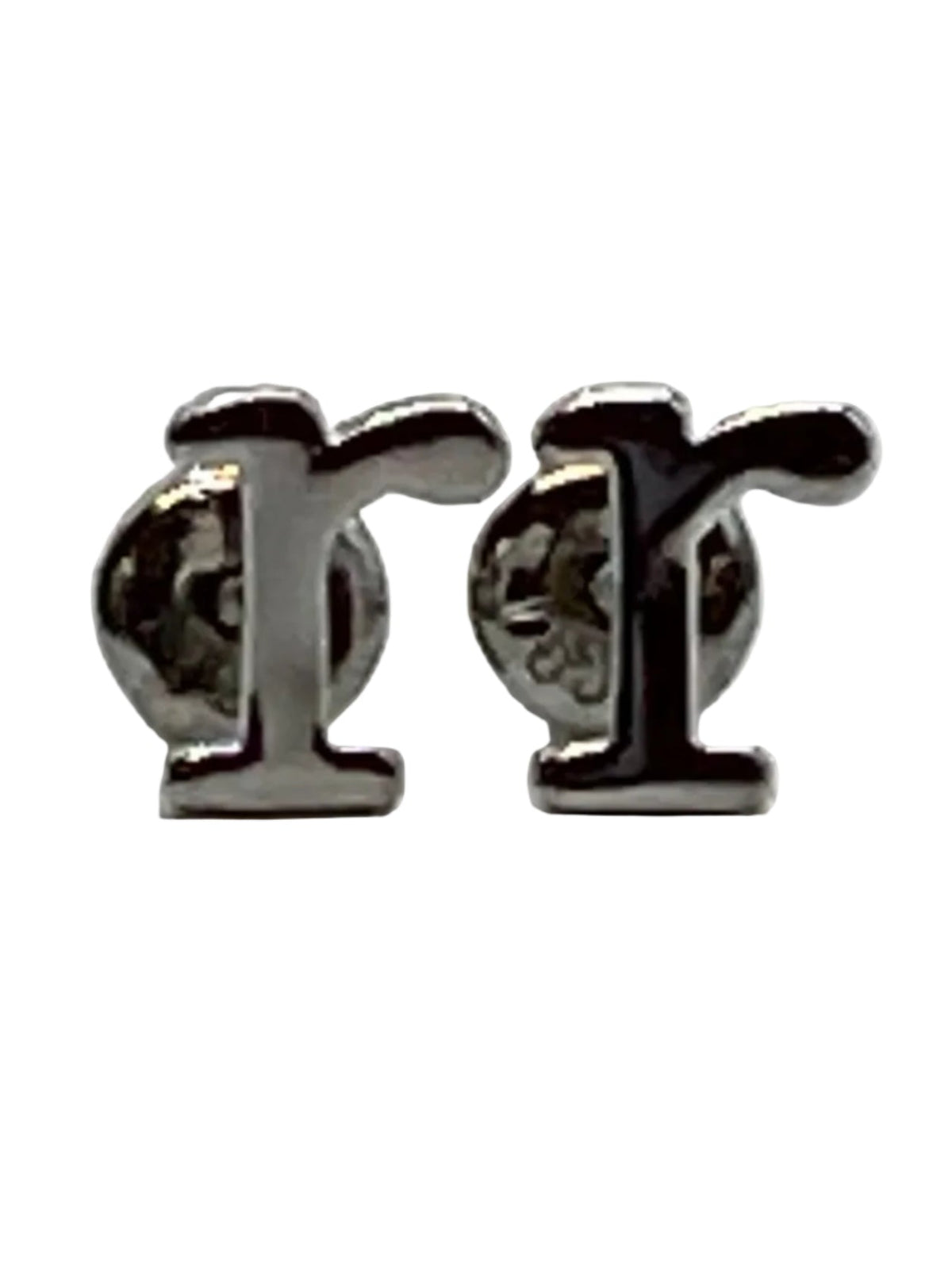 SS-03-00956 In Season Sterling Silver Letter R Initial Earrings 0