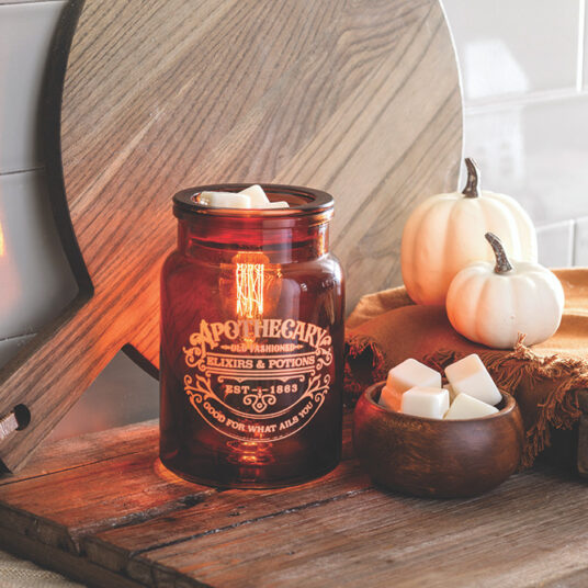 EBAPT Candle Warmers Apothecary Illumination Fragrance Warmer 0