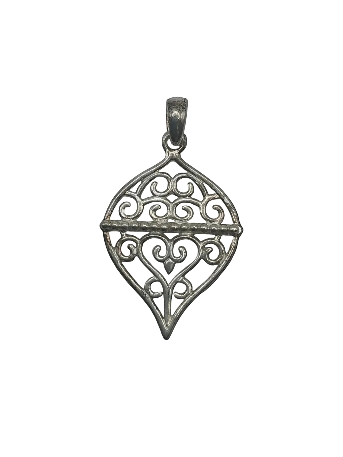 740 DER P928 Southern Gates Sterling Silver XMAS Ornament Pendant 0