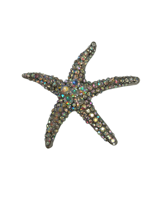 06254 AB Stone Starfish Brooch