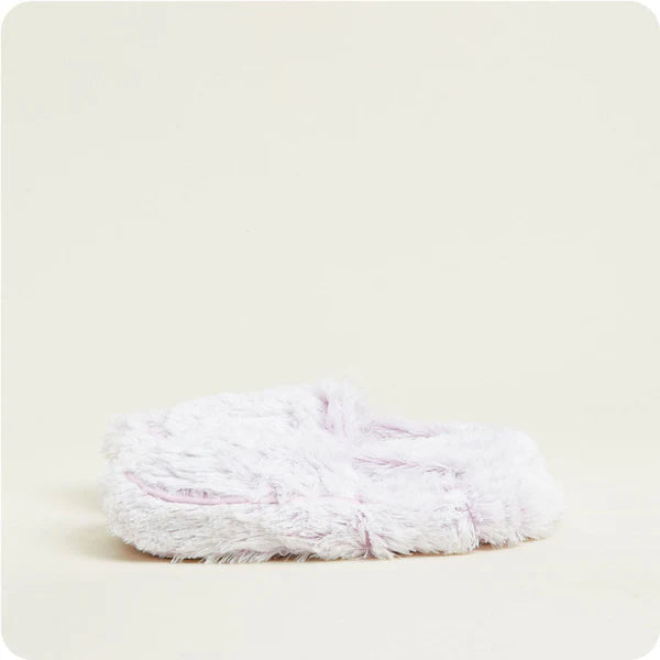 FW-SLI-MP Warmies MARSHMALLOW LAVENDER WARMIES SLIPPERS