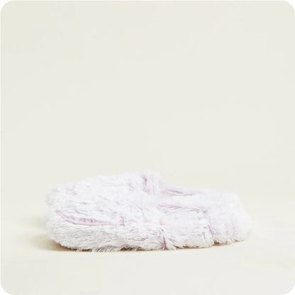 FW-SLI-MP Warmies MARSHMALLOW LAVENDER WARMIES SLIPPERS
