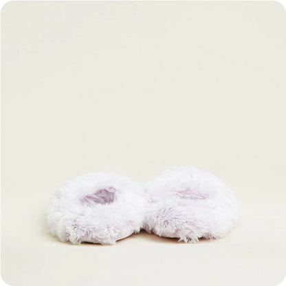 FW-SLI-MP Warmies MARSHMALLOW LAVENDER WARMIES SLIPPERS