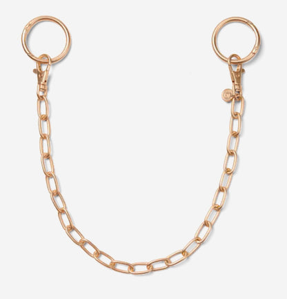 EH0035000-GOLD-OS Bogg Bogg'D Charmed Polished Gold Chain 0