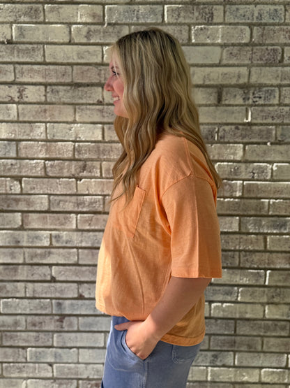 RDG61904SLD Royce Creamsicle Oversized top