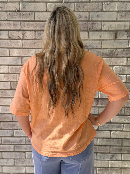 RDG61904SLD Royce Creamsicle Oversized top