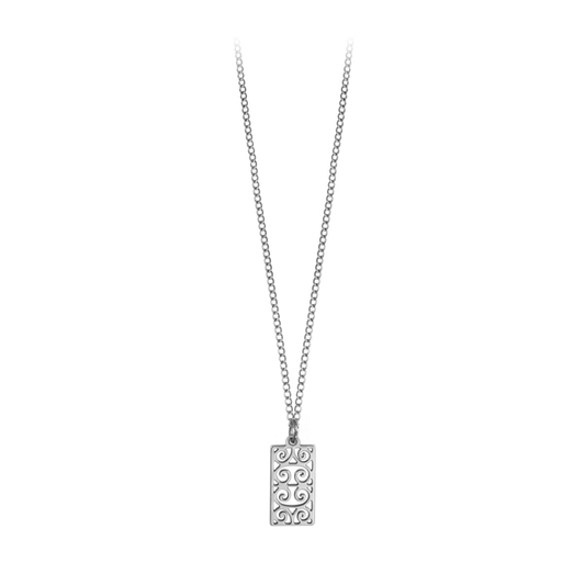G143-8-18 G2 Silver Sterling Silver First Scot SM Pendant with 19in Chain 0