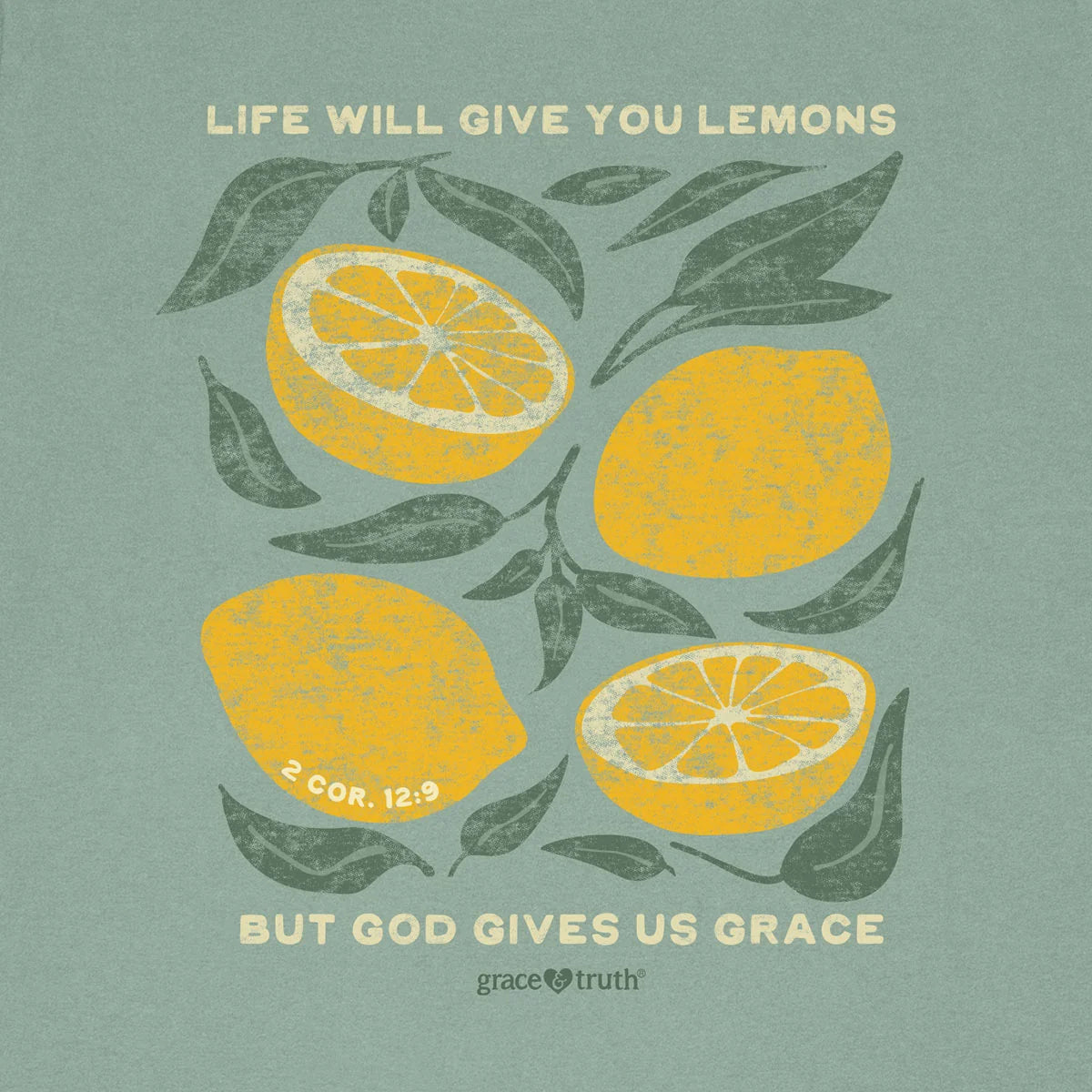 GTA5463 Grace & Truth Women's Lemons T-Shirt 0