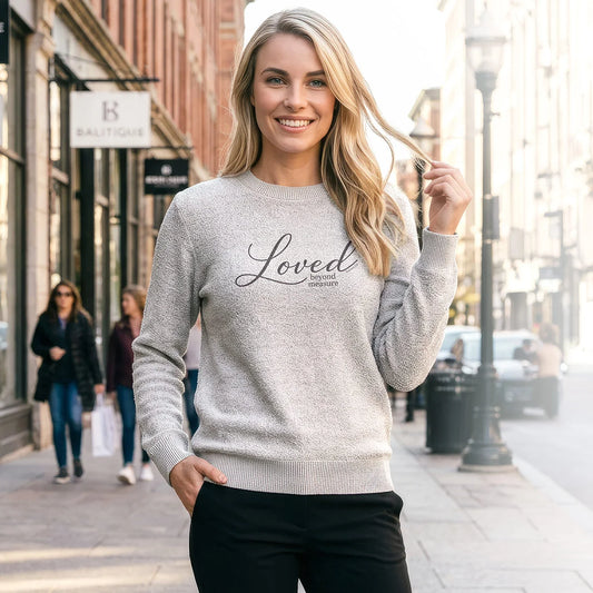 GTS5482 Grace & Truth Women's Loved Sweater Fleece 0