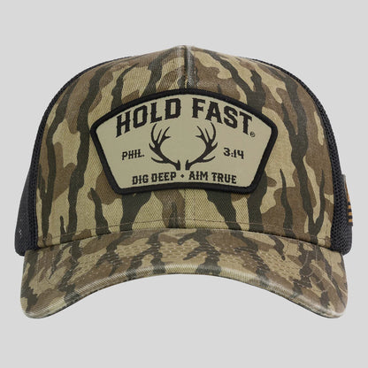 HFC5396 Hold Fast Men's Cap Dig Deep Antler Camo 0