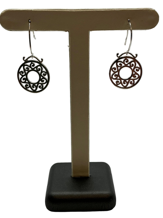 740 DER P389 Southern Gates Sterling Silver Earrings 0