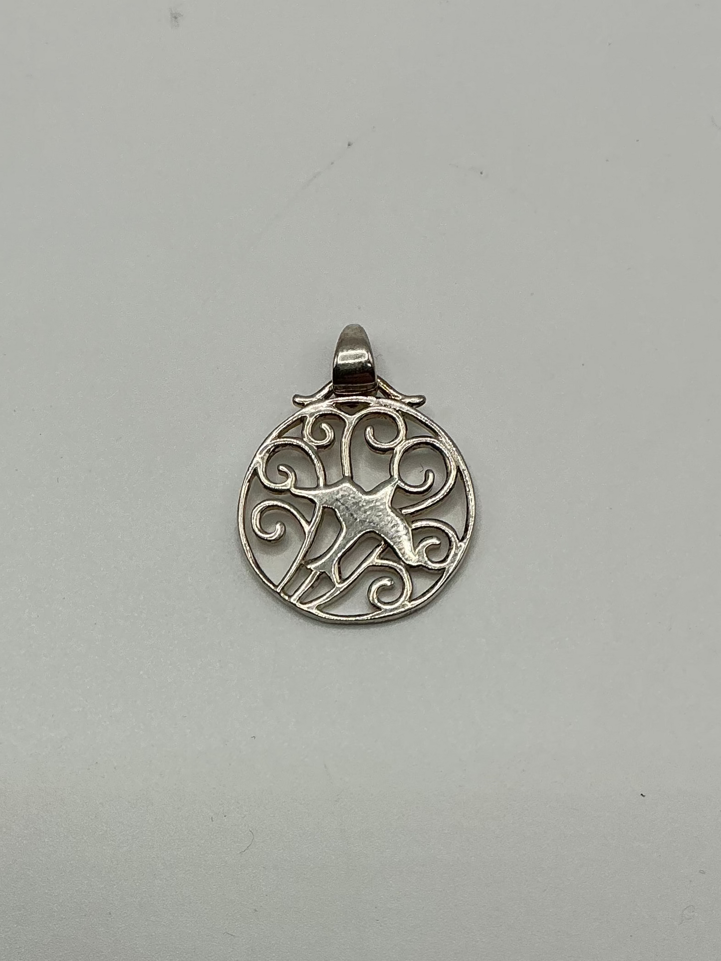 740 DER P894 Southern Gates Sterling Silver Bird Pendent 0