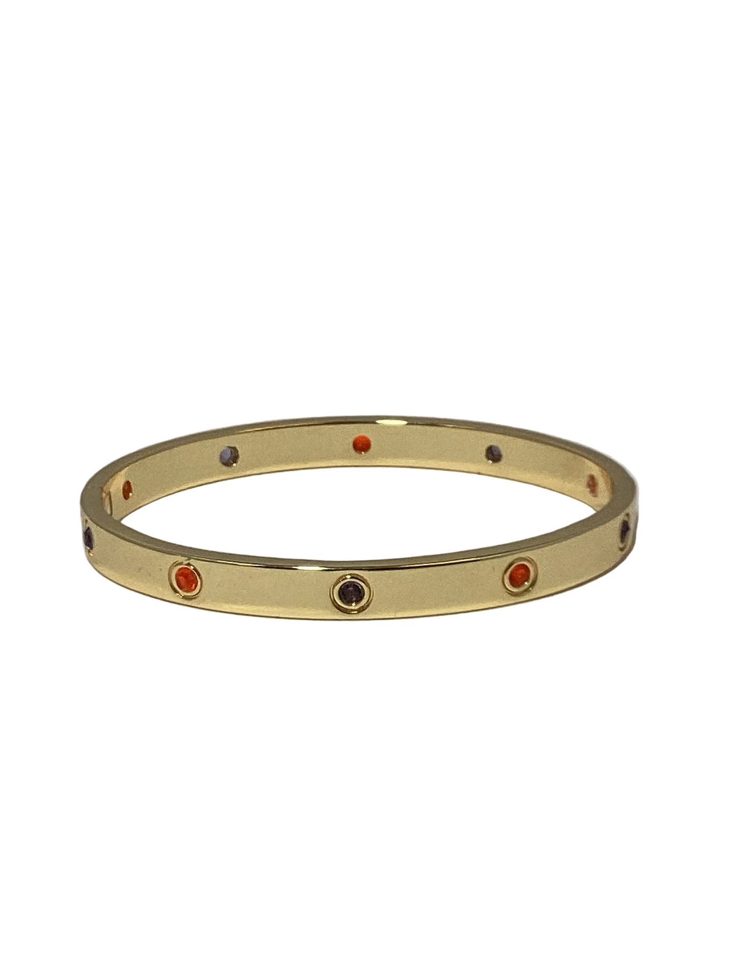 75637 Michelle McDowell Kaylor Purple and Orange Bracelet