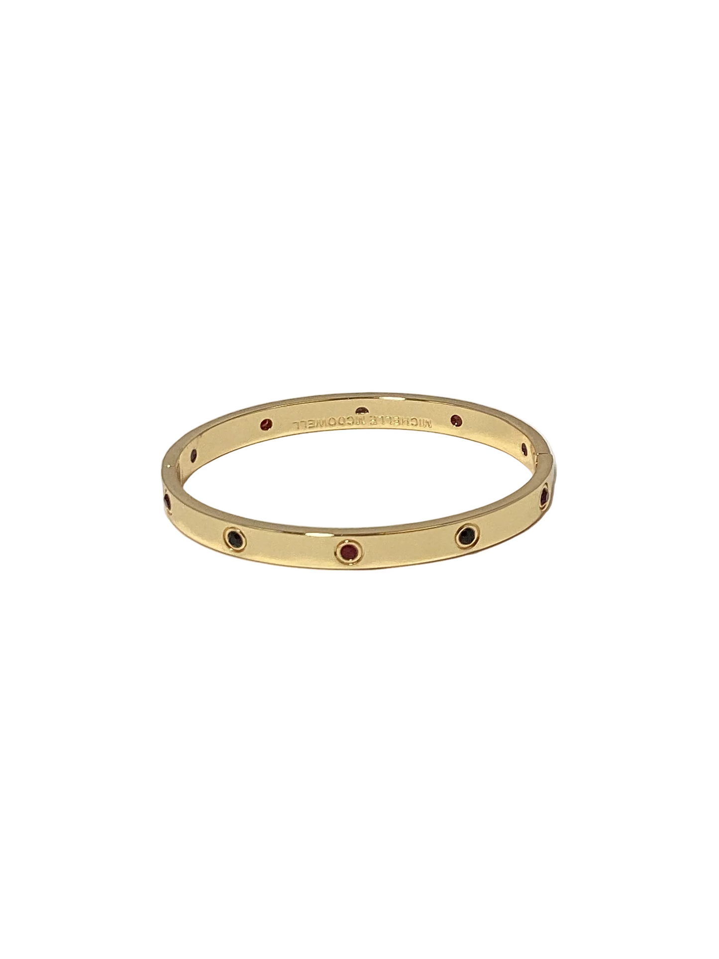 75639 Michelle McDowell Kaylor Garnet and Black Bracelet