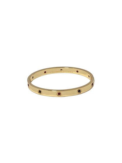 75639 Michelle McDowell Kaylor Garnet and Black Bracelet
