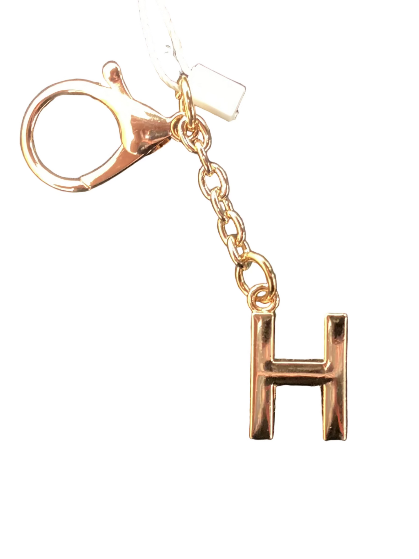 BCLTR-MTL Jen and Co Gold Tone Bag Charms Letter 0