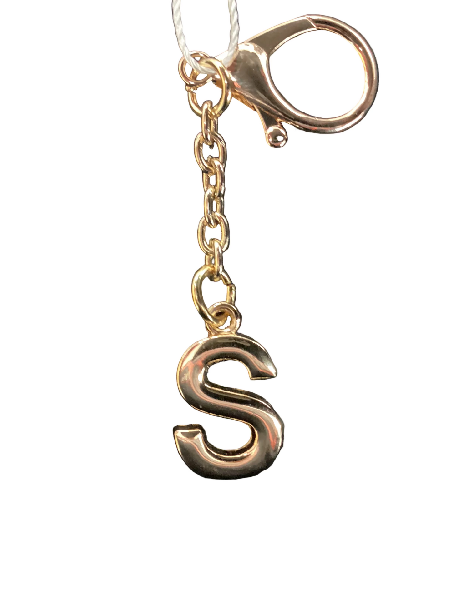 BCLTR-MTL Jen and Co Gold Tone Bag Charms Letter 0
